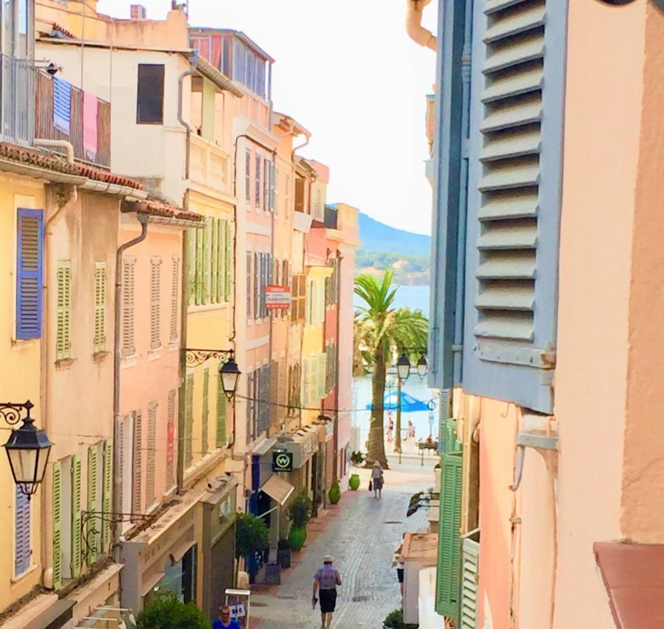 Superbe studio rue piétonne principale Sanary à côté du port Exterior foto